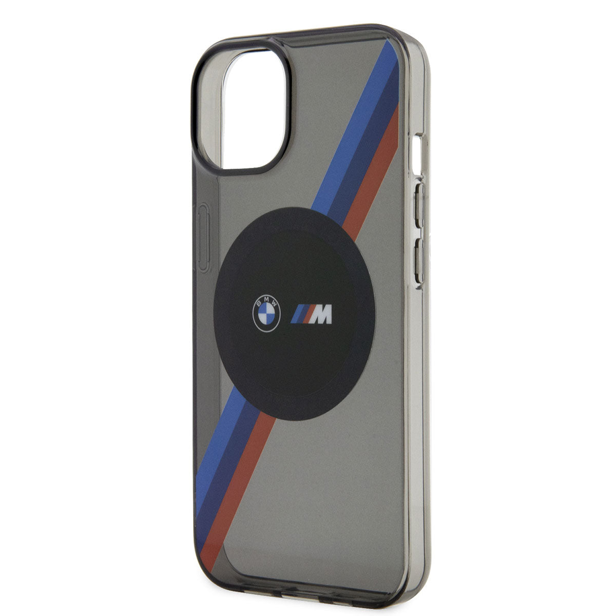 BMW Apple iPhone 14 Magsafe Şarj Özellikli Transparan 3 Renkli Şerit Dizayn Telefon Kılıfı - 2 BMW Apple iPhone 14 Magsafe Şarj Özellikli Transparan 3 Renkli Şerit Dizayn Telefon Kılıfı - 2